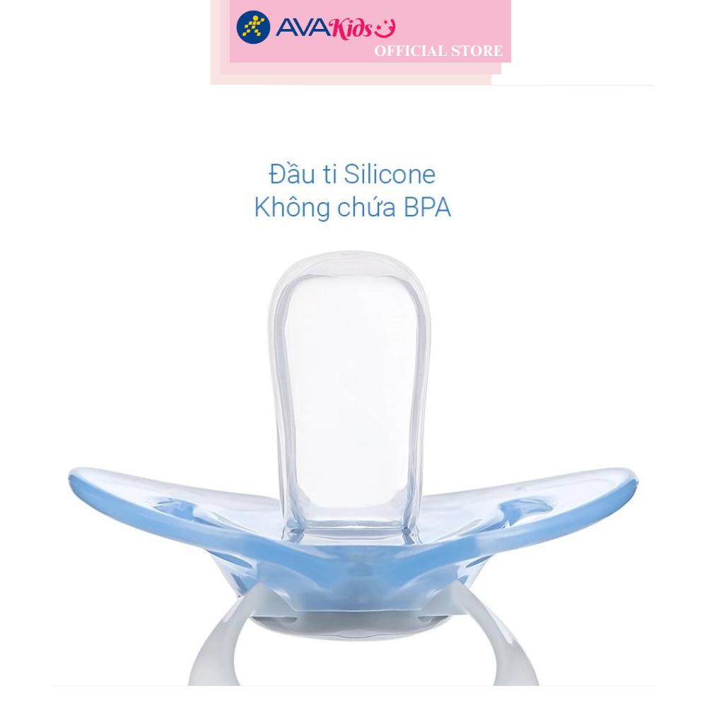 Bộ 2 ti ngậm Tommee Tippee dạ quang Night Time (6 - 18 tháng) - Màu ngẫu nhiên