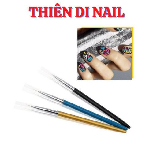 Cọ 3 cây vẽ móng, bộ cọ vẽ nét