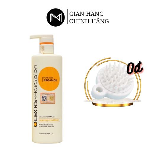 Dầu cặp gội xả Olexrs Hải Salon 500ml giảm rụng phục hồi tóc hư tổn mọc tóc