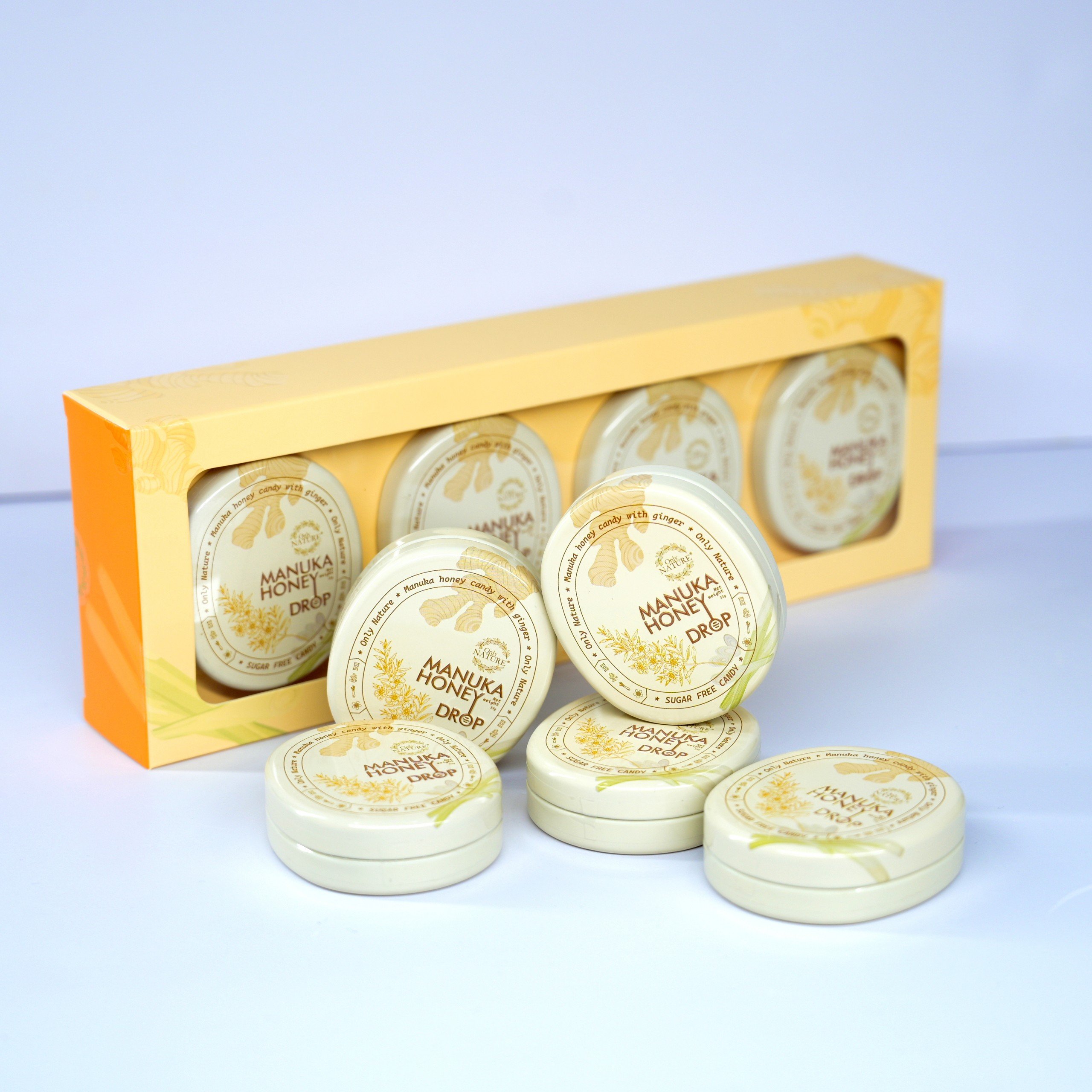 Kẹo Gừng Mật Ong Manuka OnLy Nature Block