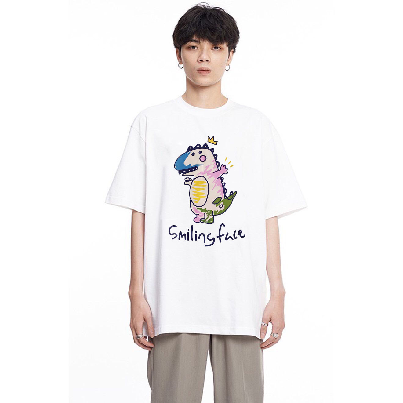 Áo thun nam nữ khủng long