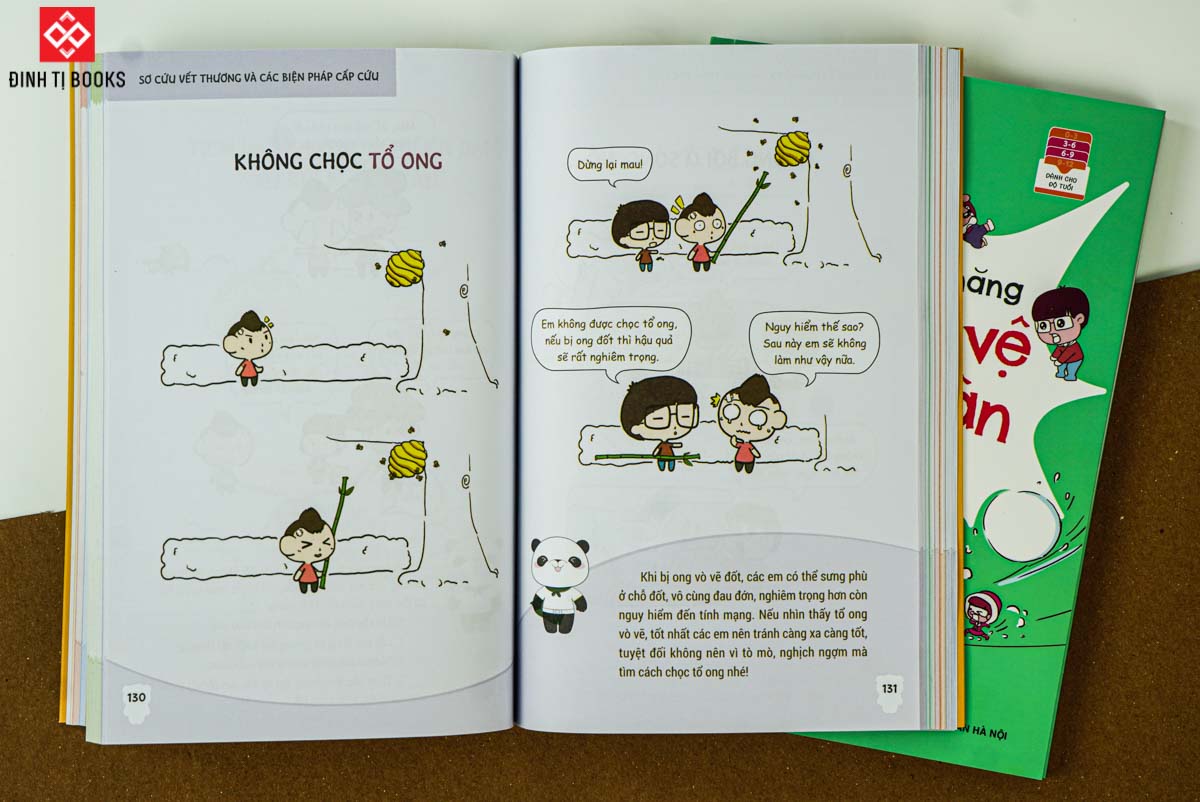 Sách - 100++ Kỹ Năng Tự Bảo Vệ Bản Thân Cho Trẻ 3-9 Tuổi - Đinh Tị Books