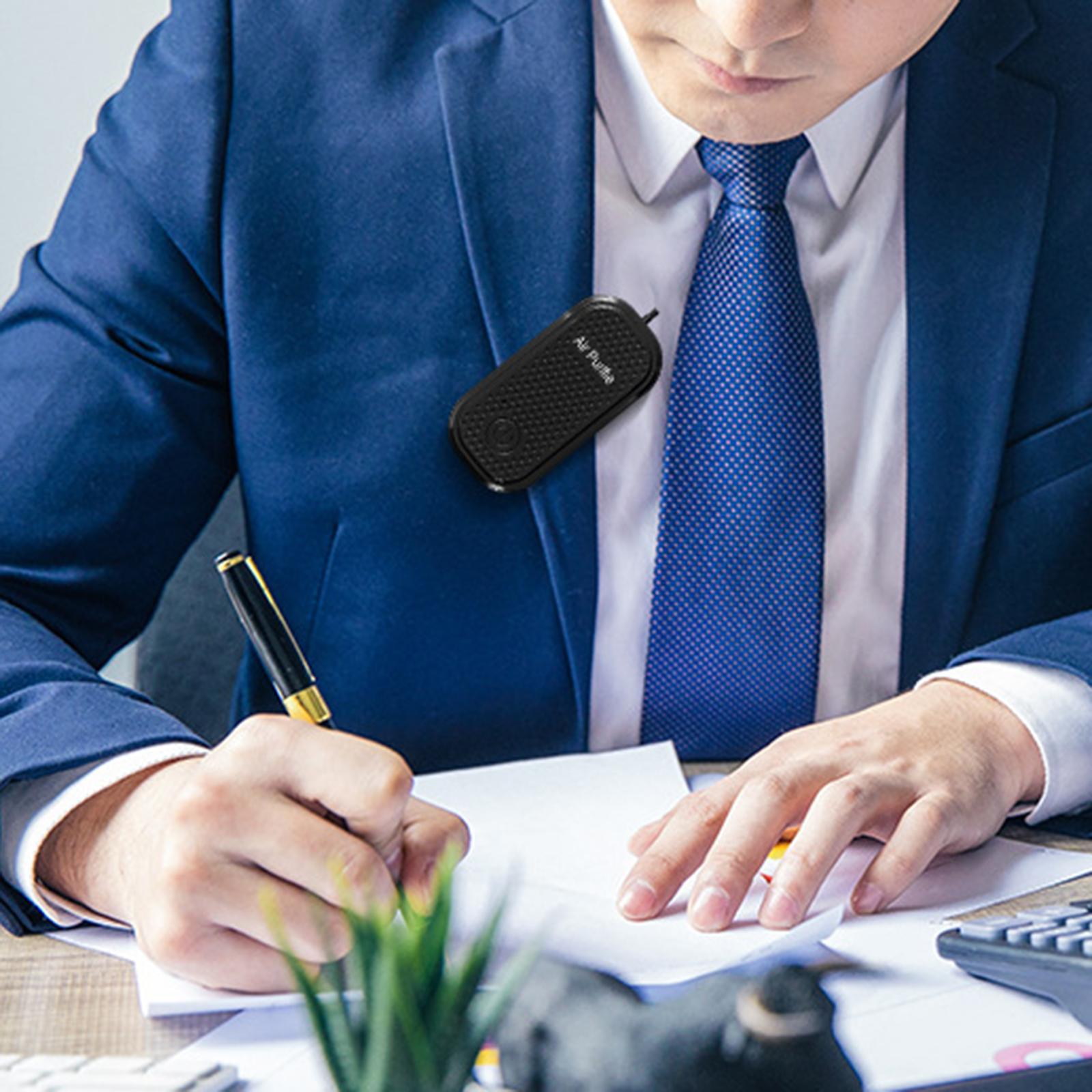 Portable Necklace Air Purifier USB Smoke Rechargable Dust Anion Pollen