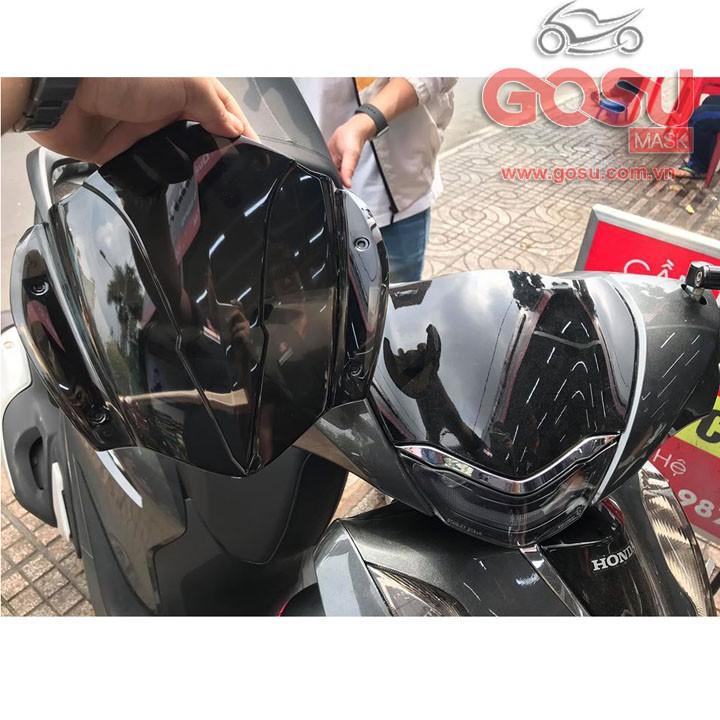 Kính chắn gió sh2020 - Mão ốp đầu xe trong suốt