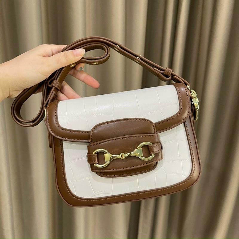Túi xách nữ dáng Hồ Ngọc Hà hàng quảng châu dây da đeo vai- đeo chéo đủ màu