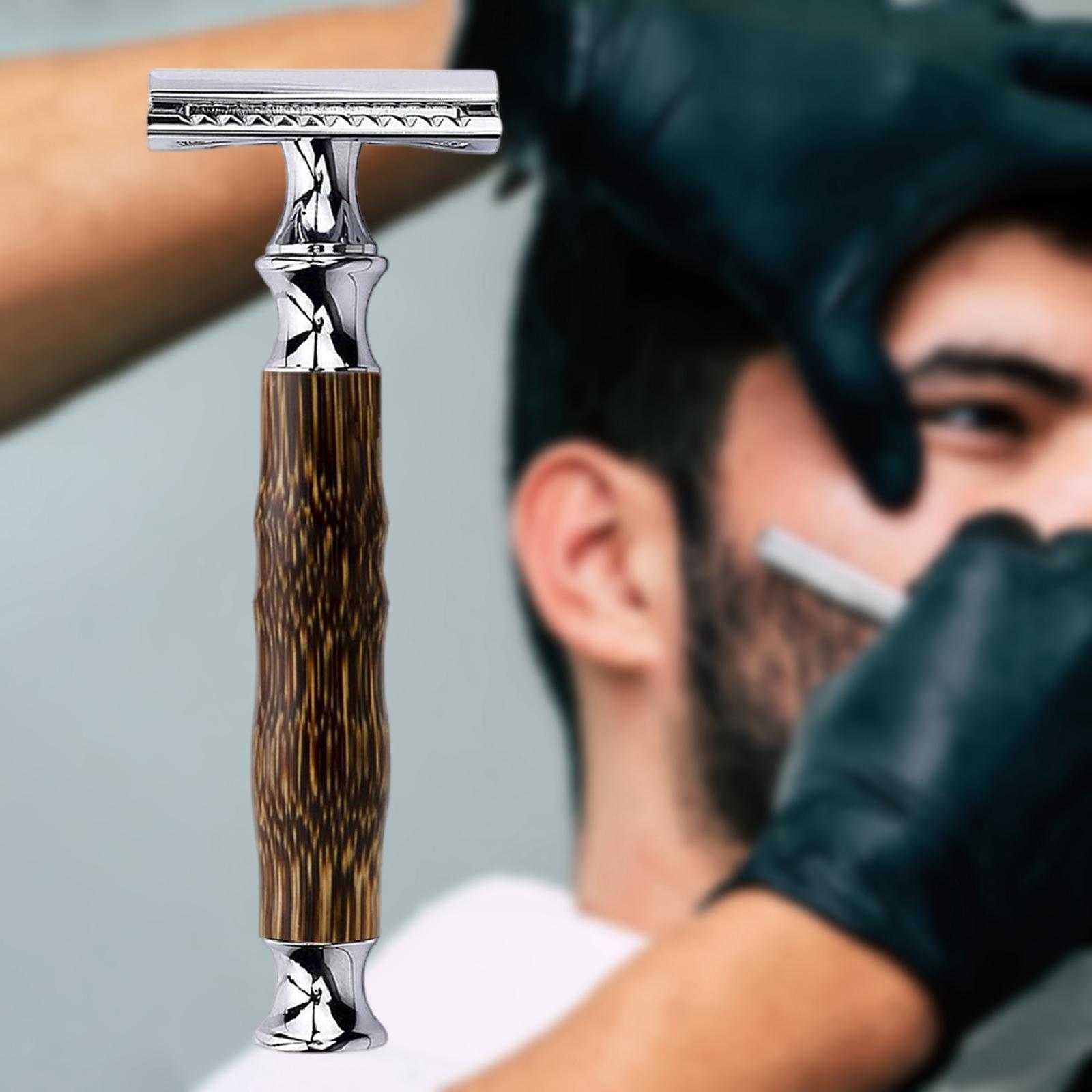 Manual Facial Hair Double Edge Beard Styling for Father's Day Gifts
