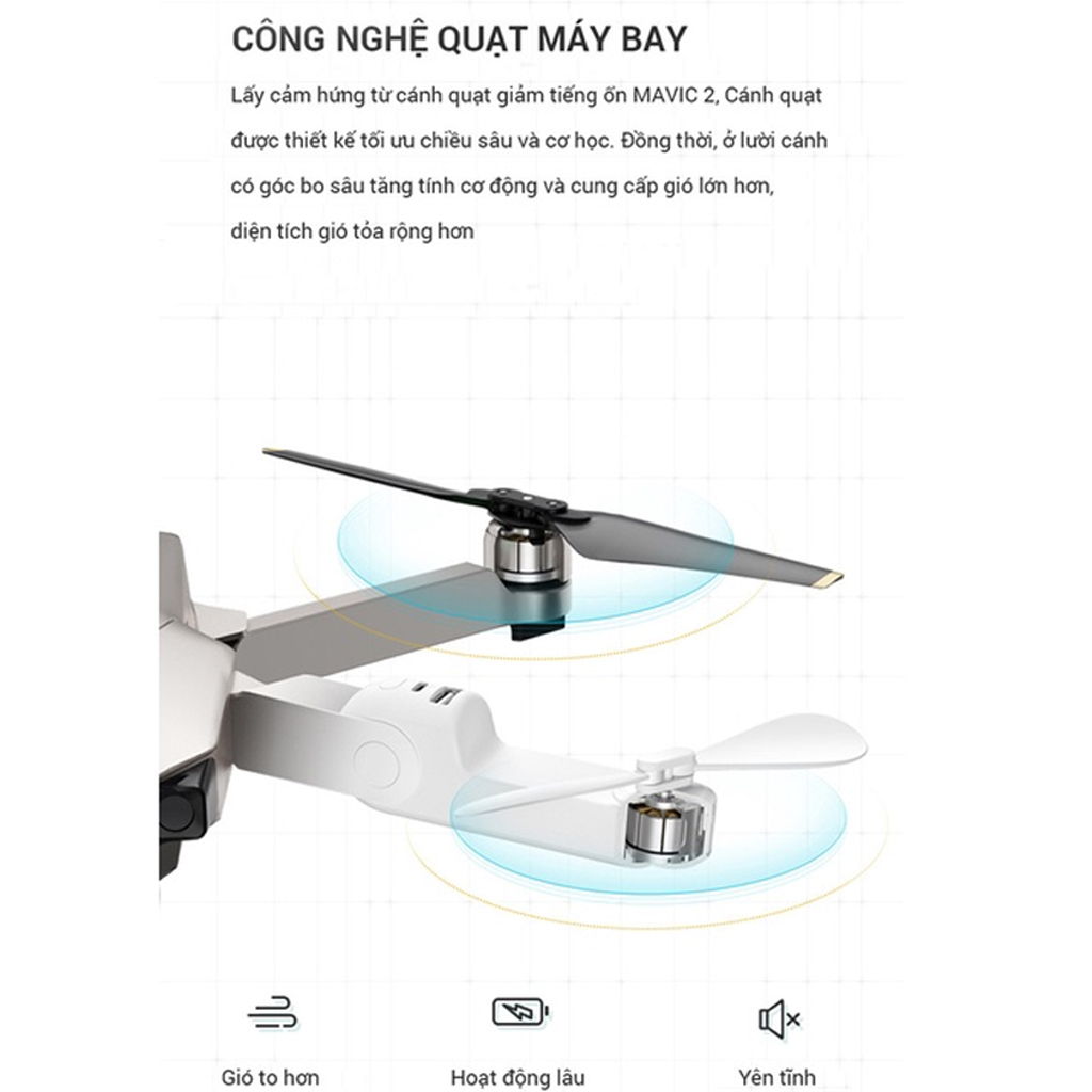 Quạt Cầm Tay Mini Đa Năng Kiêm Sạc Dự Phòng Tiện Dụng, Không Gây Ồn, Có Thể Gấp Gọn, Dung Lượng Pin 1500mAh, 2 Mức Làm Mát
