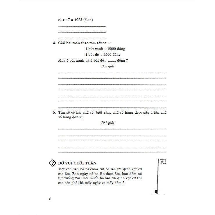 Sách - Bài Tập Chọn Lọc Toán Lớp 4 - Hai Buổi Trong Ngày - Dùng Chung Cho Các Bộ SGK Hiện Hành - Hồng Ân