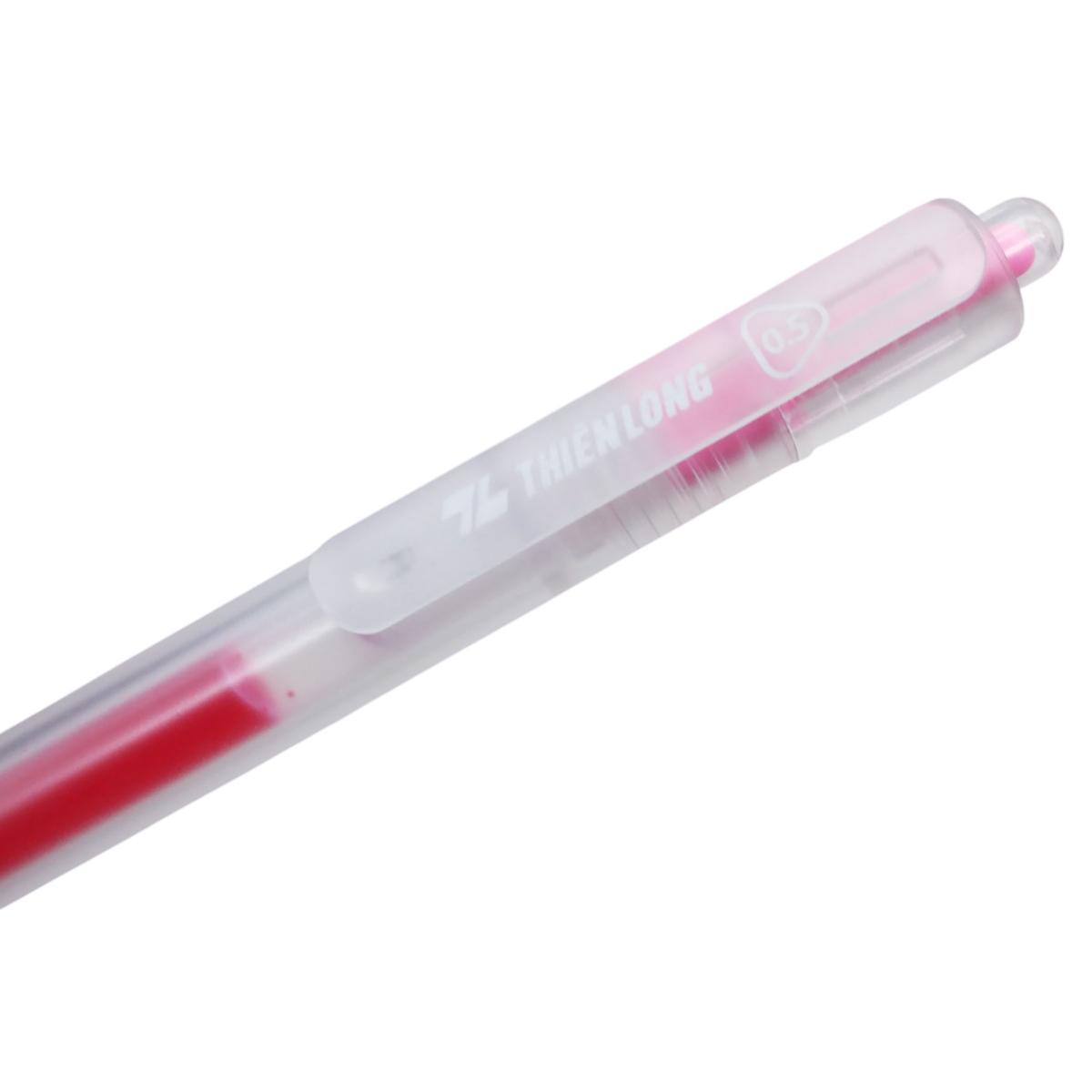 Bút Gel Colochi 0.5 mm - Thiên Long GEL-050 - Mực Hồng