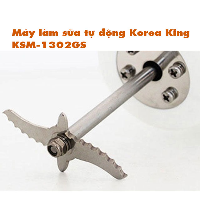 Máy làm Sữa hạt đa năng 1.3Lit Công suất 800W từ Hàn Quốc - Korea King KSM-1302GS, Tự động, tiết kiệm điện, an toàn - Hàng chính hãng