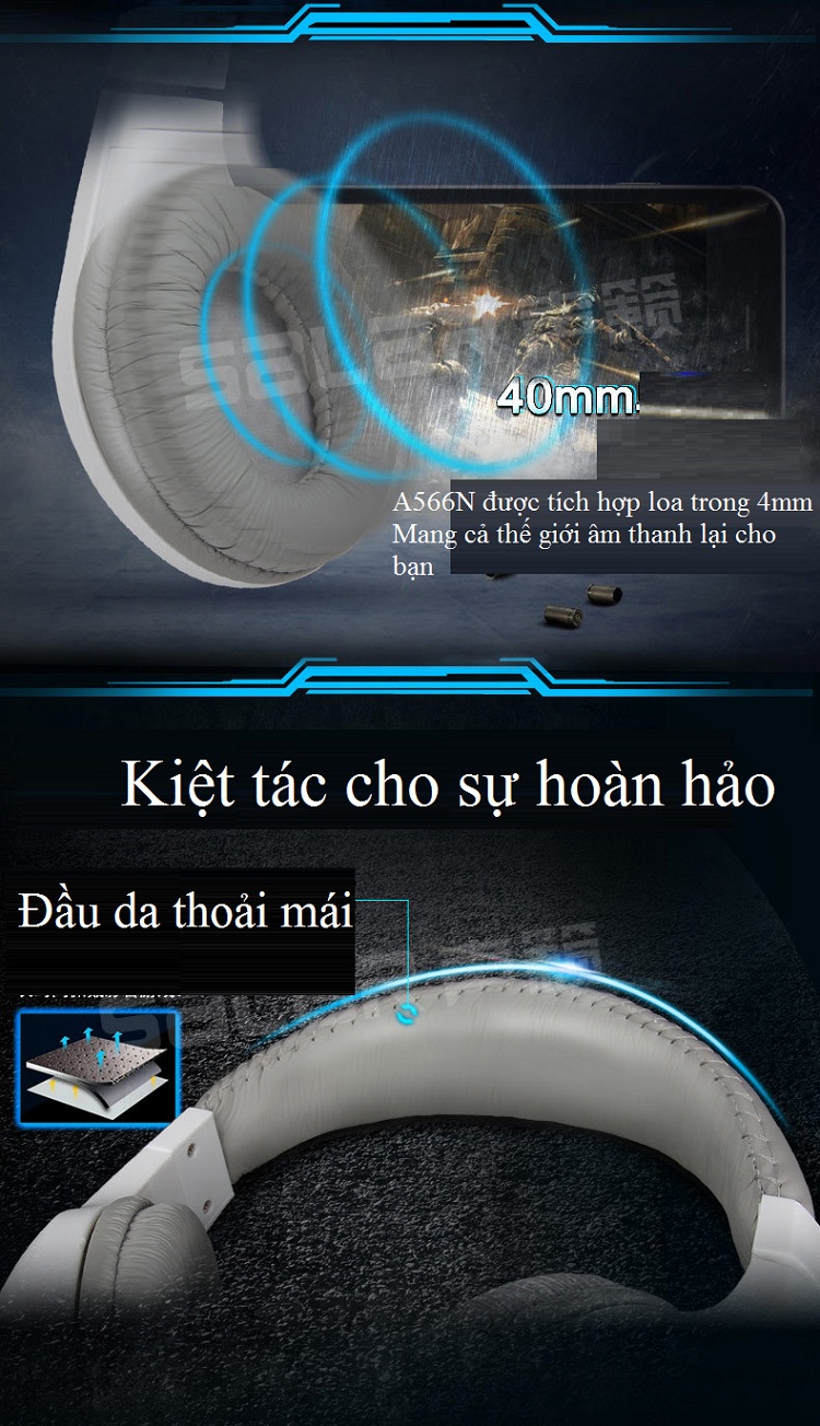 Tai Nghe Chơi Game Có Mic A566