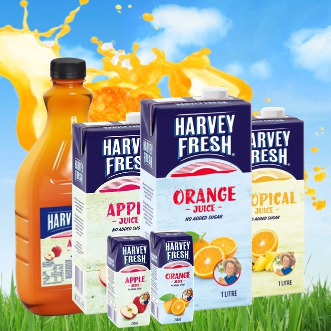 Nước Ép Cam Harvey Fresh 1L
