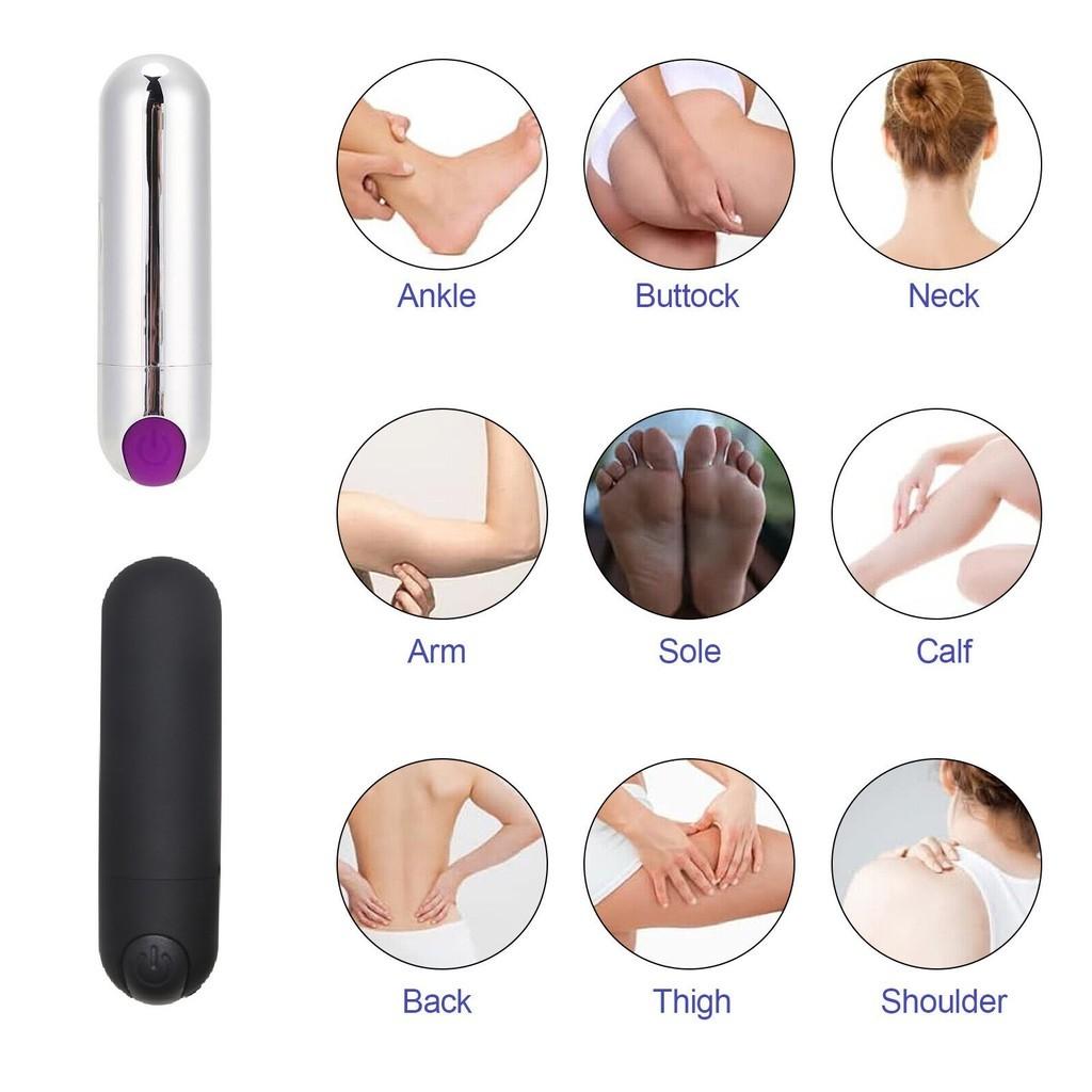 Máy massage mặt mini cầm tay 10 chế độ - Máy chống đau mỏi cơ cao cấp sạc USB loại bỏ quầng thâm mắt giảm mỏi mắt tốt