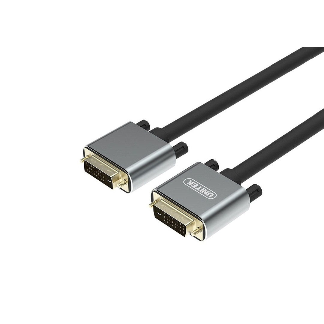 Cable DVI(24+1) 5m  Unitek  Y-C 210DGY  - HÀNG CHÍNH HÃNG