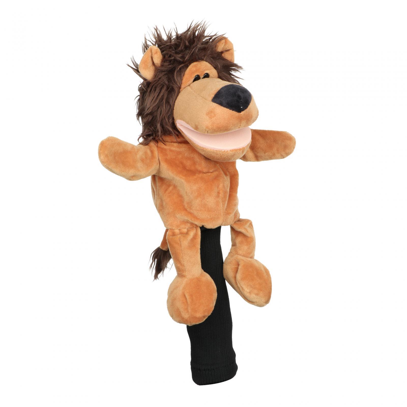 Golf Wood Headcover Golf Head Cover Plush Novelty Cute Durable Fashion Golf Head Cover Golf Driver Headcover for Outdoor Sports Unisex