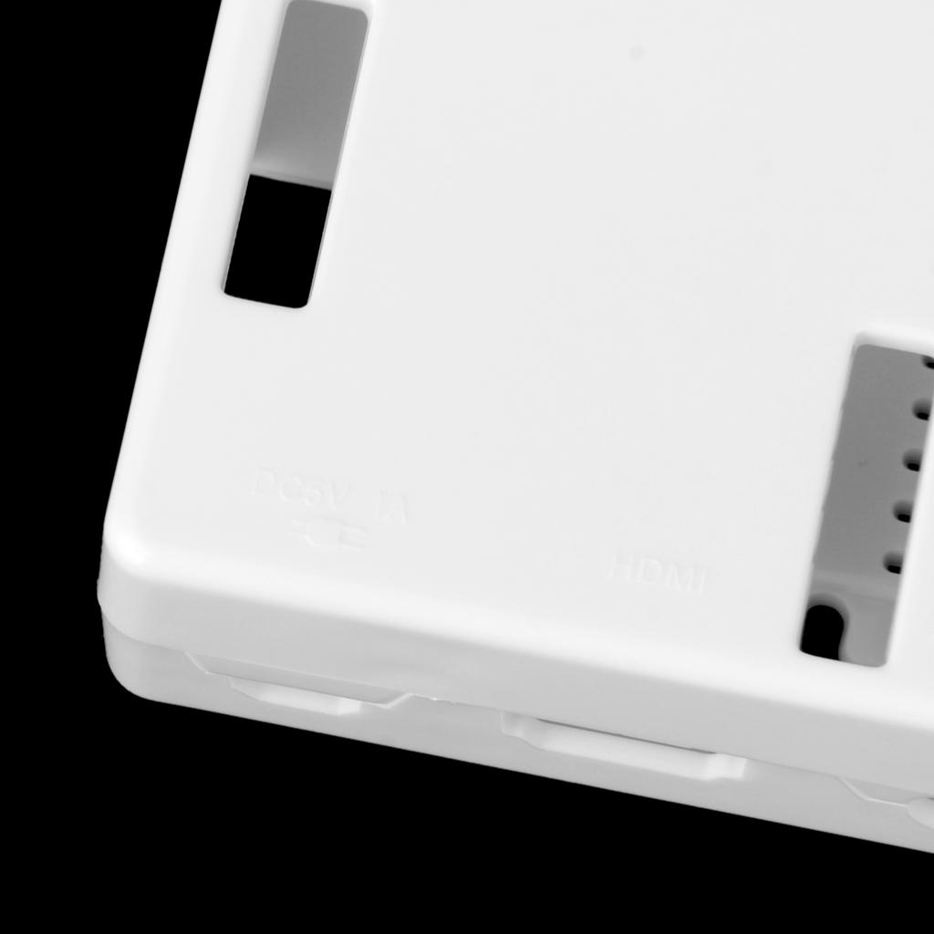 MagiDeal Case Enclosure Box for Raspberry Pi B+/ Raspberry Pi 2 White