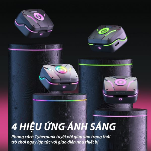 Tai nghe bluetooth Soundpeats Cyber Gear - Hàng Chính Hãng