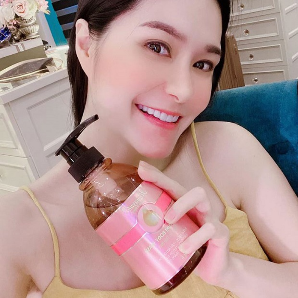 Sữa Tắm Thảo Dược Body Wash Hanayuki Chính Hãng Dưỡng Trắng Cấp Ẩm Sạch Mụn Cơ Thể 500g