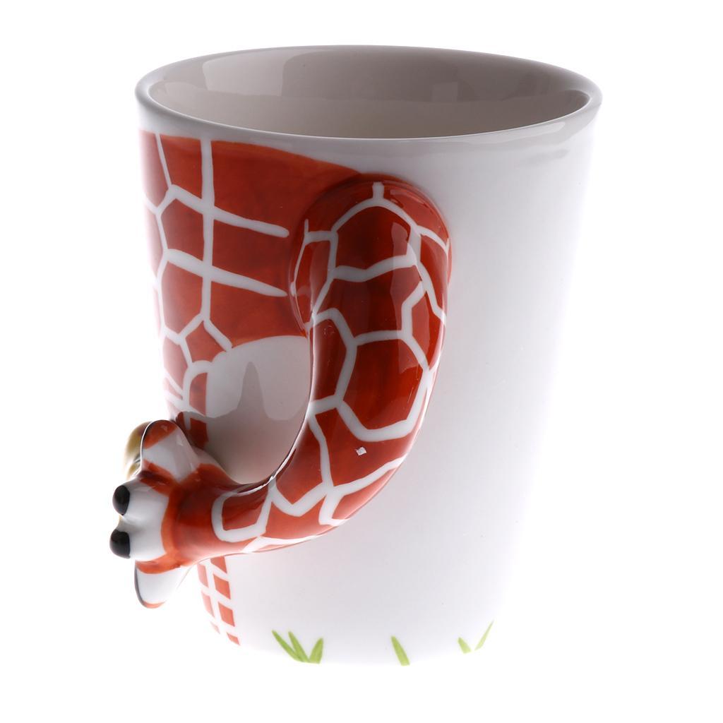 Creative 3D Hand-painted Ceramic Cup Coffee Milk Water Mug