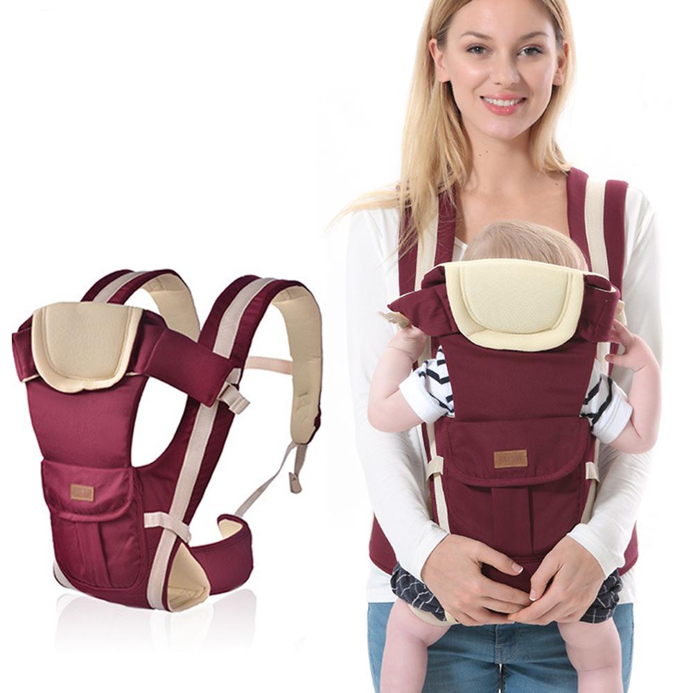 2-30 Tháng Em Bé Đa Năng Mặt Trước Em Bé Sơ Sinh Bebe Chất Lượng Cao Sling Ba Lô Túi Đeo Kangaroo