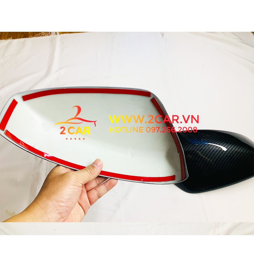 Ốp gương chiếu hậu CARBON Xe mazda CX5, CX-5 2018- 2021, 2022 vân cacbon - Bộ 2 ốp