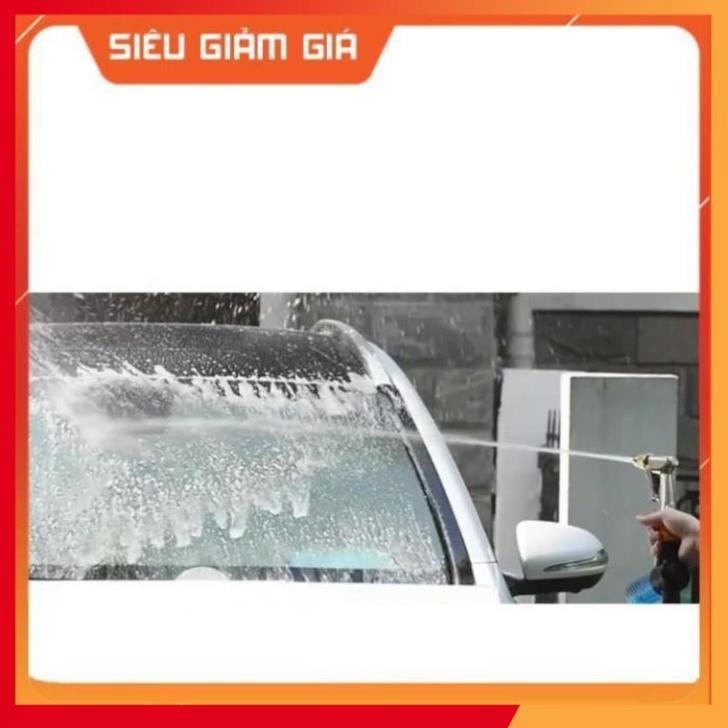 Bộ dây vòi xịt nước rửa xe, tưới cây . tăng áp 3 lần, loại 3m, 5m 206587Pcút sập+ tặng túi đựng bút