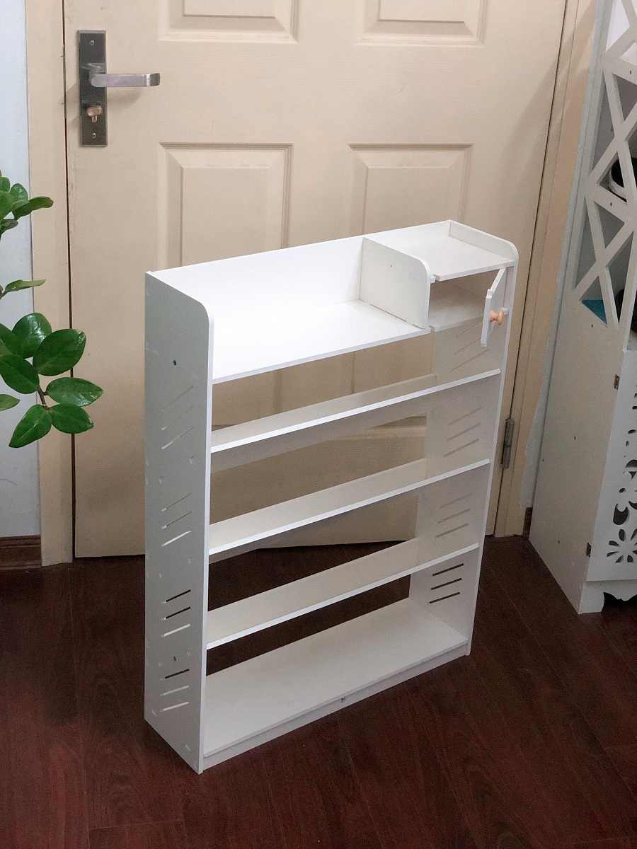 Kệ giầy chéo 6 tầng, không mối mọt, ẩm mốc