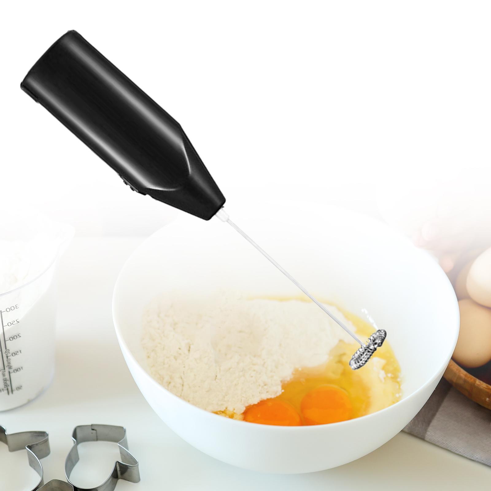 Milk Frother Drink Mixer Whisk Stainless Steel Spring Head Whisks
