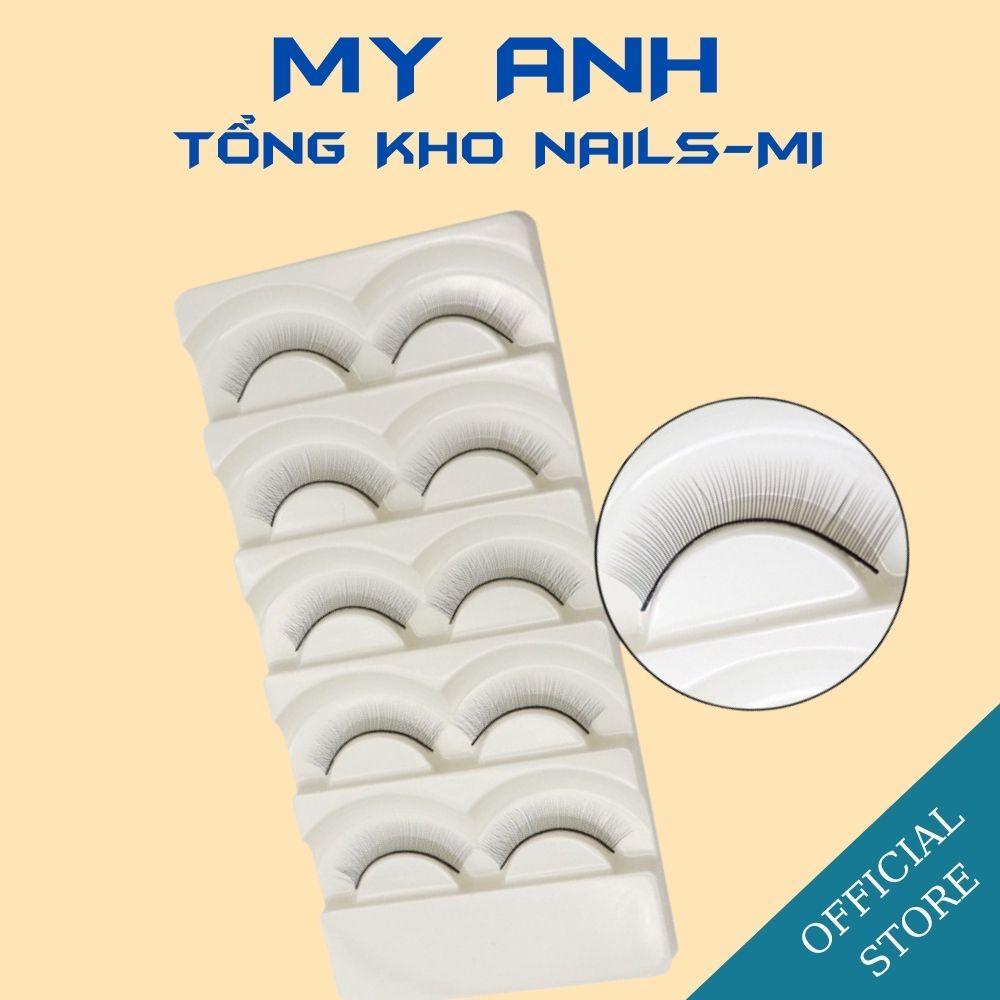 Lông Mi Giả Tự Nhiên Tập Nối Mềm Nhẹ 5 cặp Tái Sử Dụng Nhiều Lần