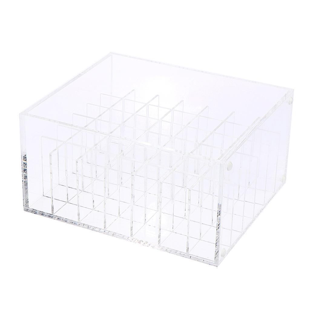 42 Grids Lip Gloss Makeup Cosmetics Lipstick Storage Display Stand Organizer