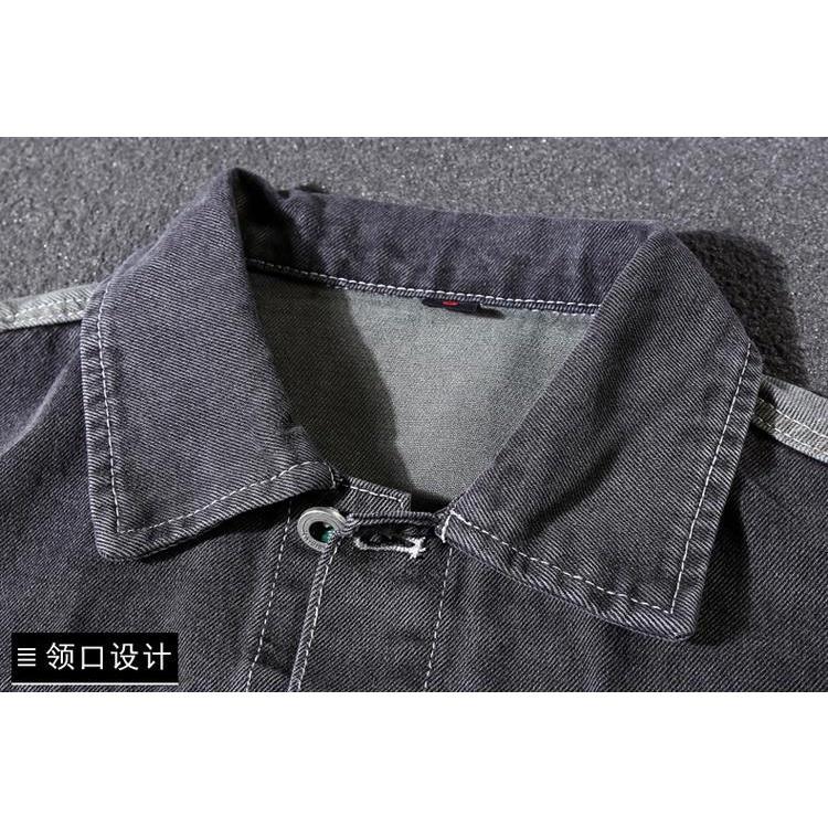 Áo khoác nam, Khoác bò nam chất liệu Cotton Duck cao cấp kiểu dáng body trẻ trung năng động mã N51