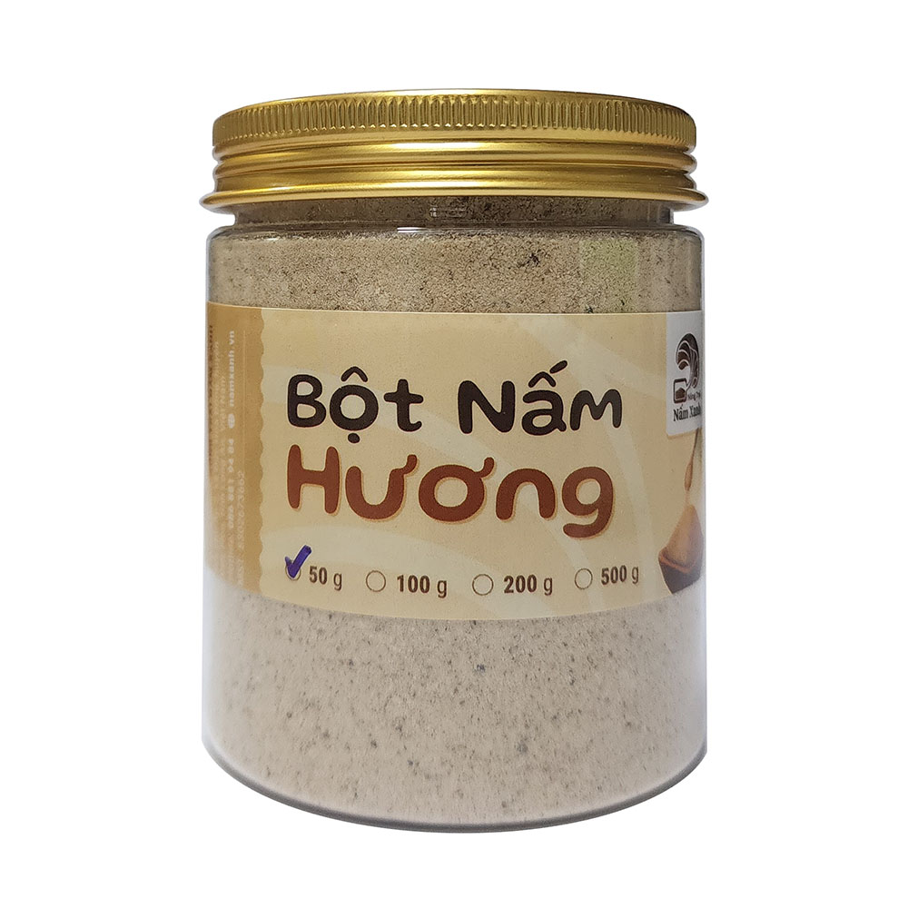 Bột Nấm Hương/Nấm Đông Cô - Vị Ngọt Tự Nhiên - Nông Trại Nấm Xanh