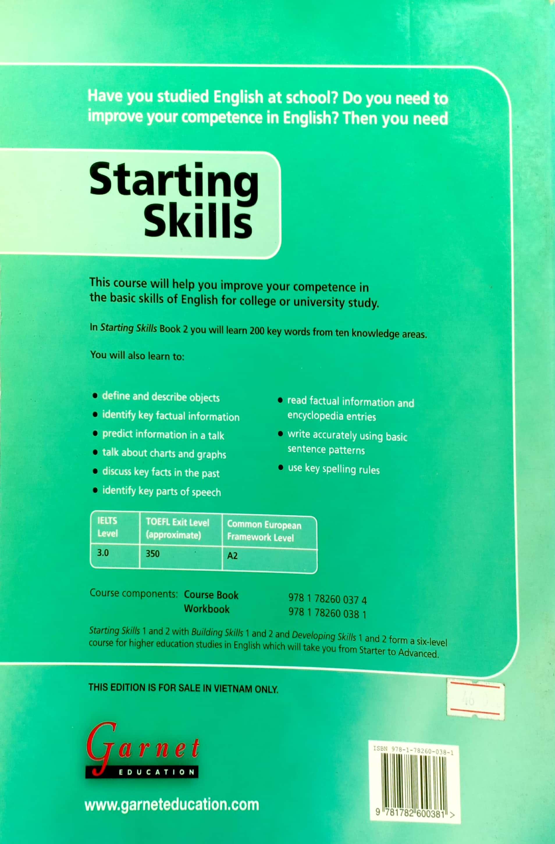 Starting Skills International Edition Level 2 Work book