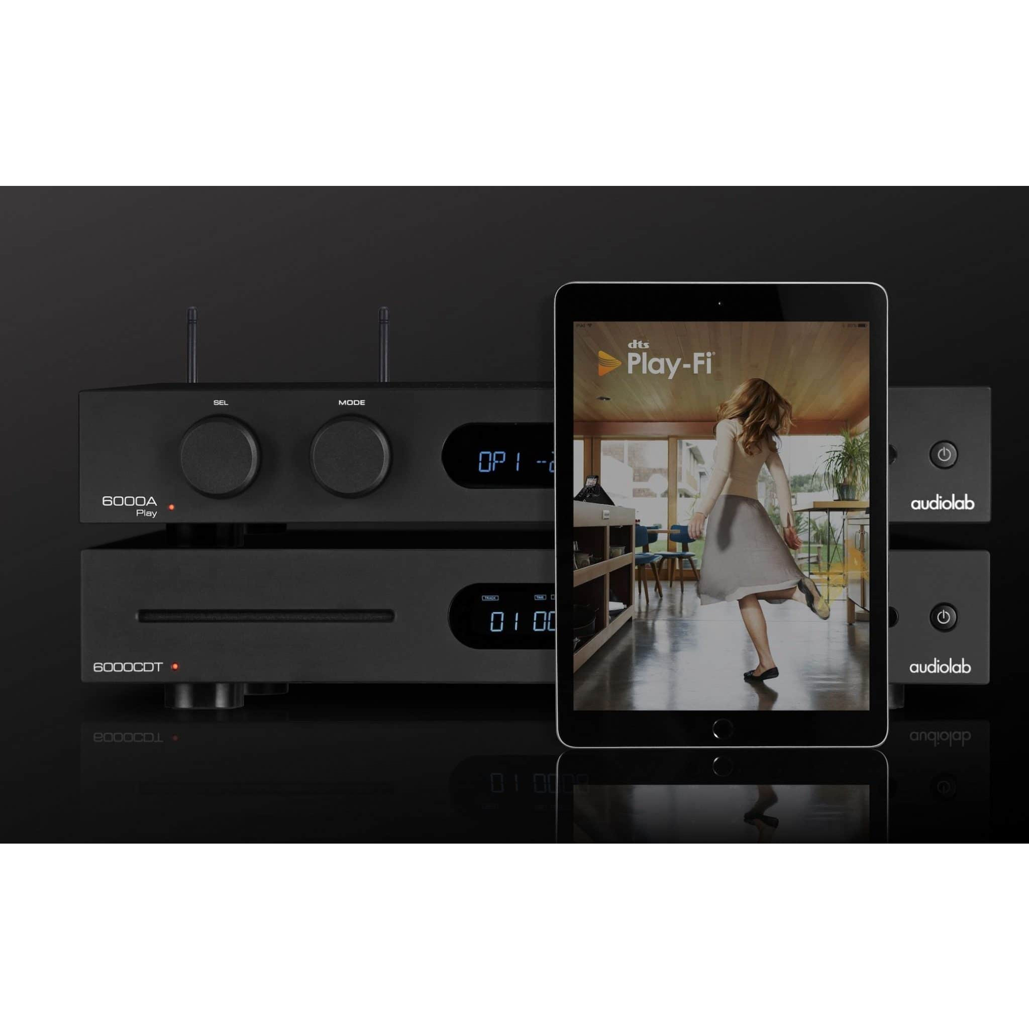 amply AUDIOLAB 6000N PLAY - BLACK hàng chính hãng new 100