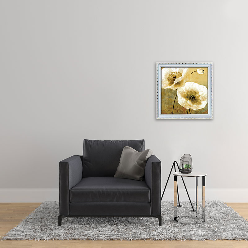 Tranh trang trí Hoa Mỹ Nhân - Tranh treo tường phòng khách W1909