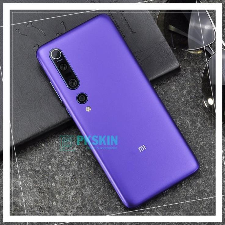 Skin dán full lưng và viền cho xiaomi mi 10 , xiaomi 10 pro