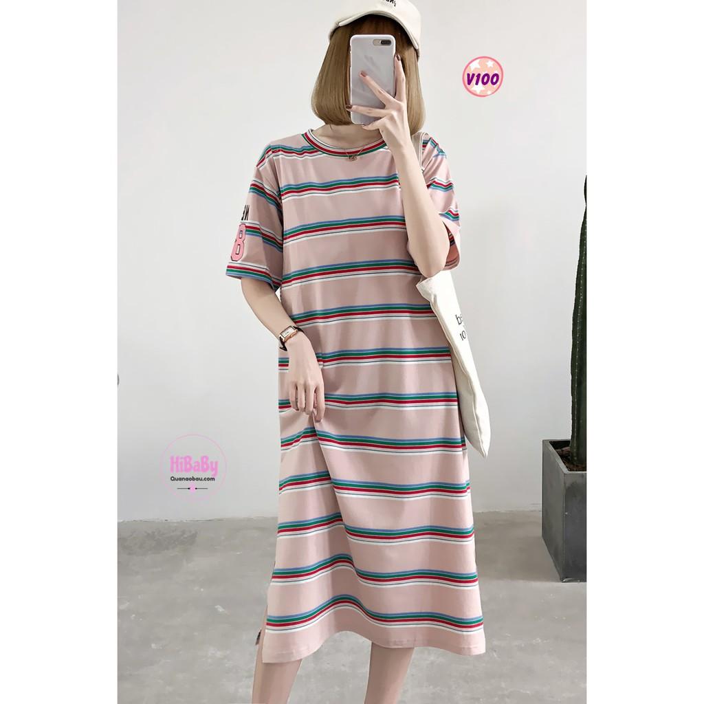 Đầm Bầu, Váy Bầu Sau sinh cho con bú V1