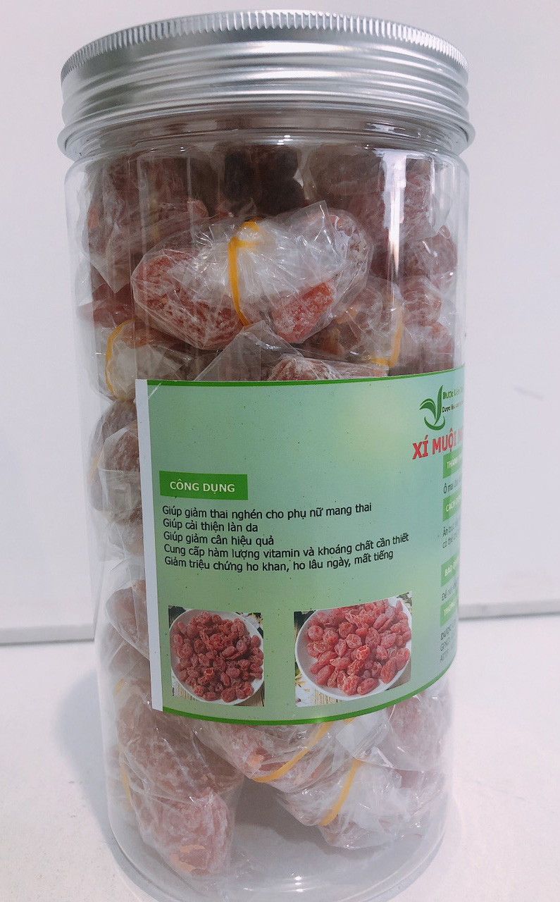 Xí muội chua ngọt - Ô Mai Đào Không Hạt (200gr)