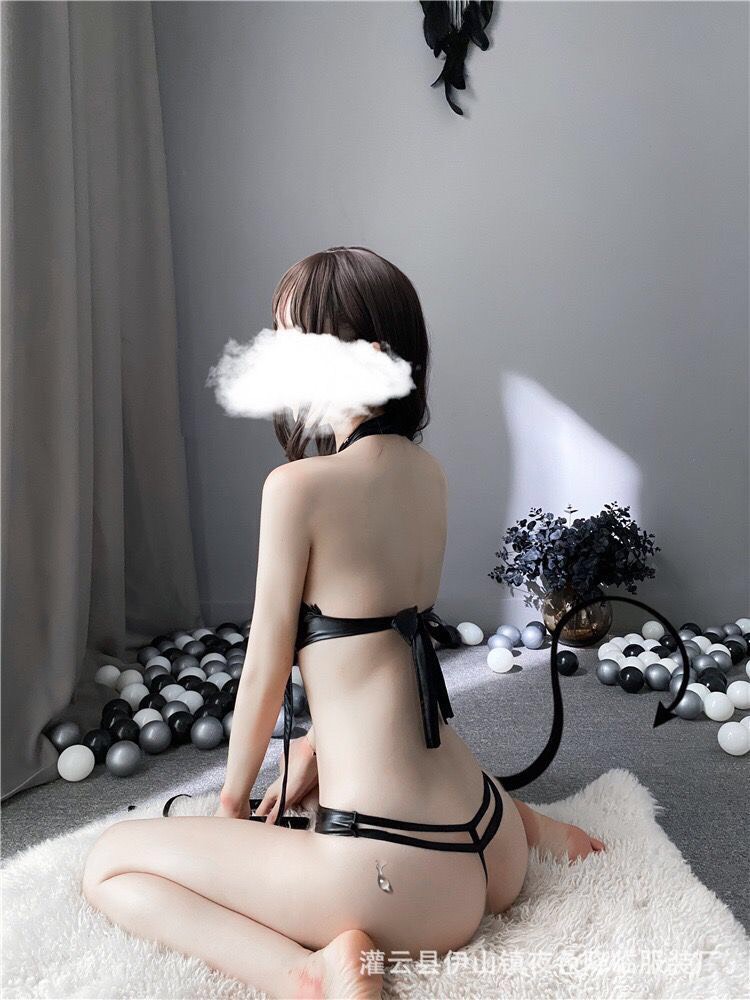 Đồ ngủ nữ Sexy gợi tình Cosplay da PU cuốn khoe body