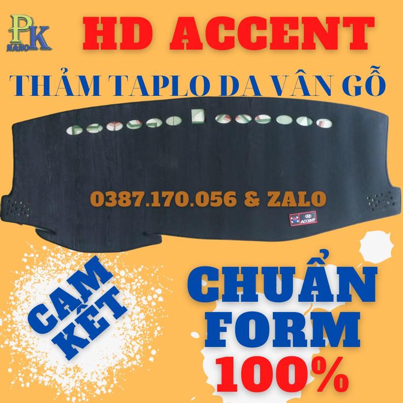 Thảm taplo accent 2016 -2017-2018-2019-2020-2021, nanopk