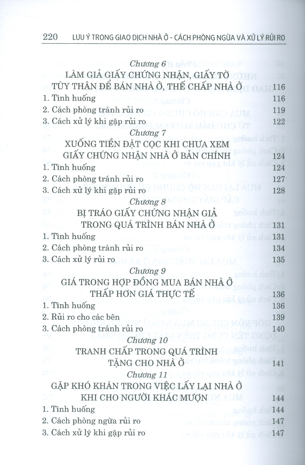 Lưu Ý Trong Giao Dịch Nhà Ở - Cách Phòng Ngừa Và Xử Lý Rủi Ro