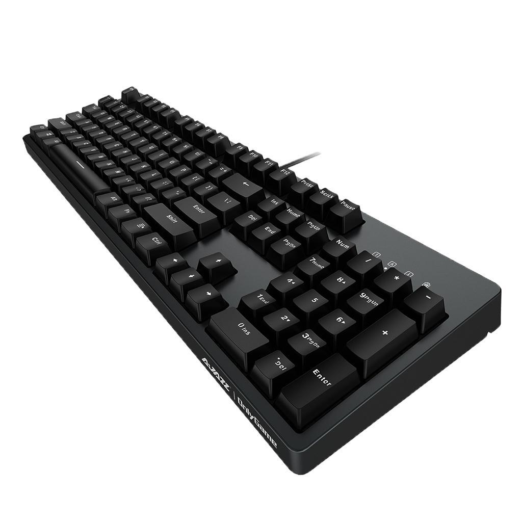 Cherry Black Switches 104 Keys USB Mechanical Gaming Keyboard for PC