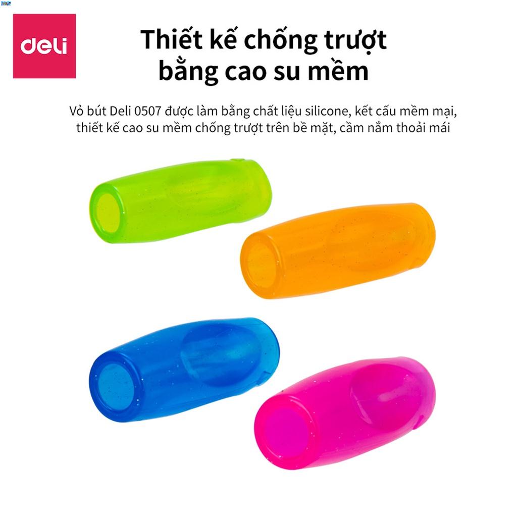 Dụng Cụ Hỗ Trợ Cầm Nắm Bút Cho Bé Học Sinh Deli - Nắn Chỉnh Tư Thế Cầm Bút Cho Bé - Dùng Cho Bút Chì Bút Bi - 69353 / 69354 / 69355 / 507