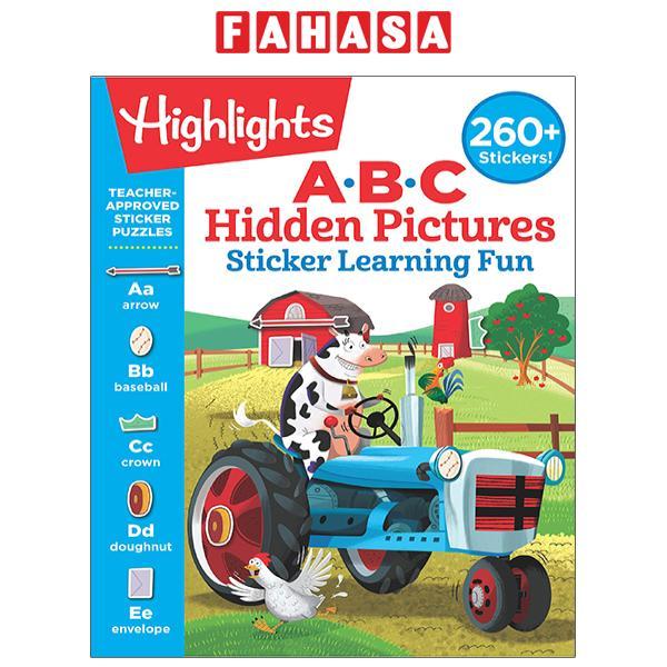 ABC Hidden Pictures Sticker Learning Fun