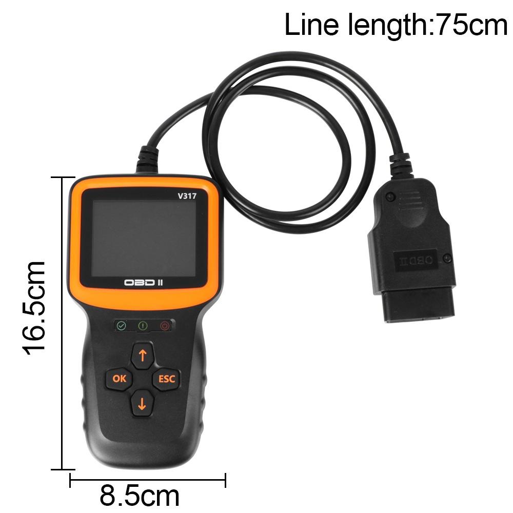 Thiết bị dò tìm lỗi động cơ xe hơi OBD 2 V317 OBD II