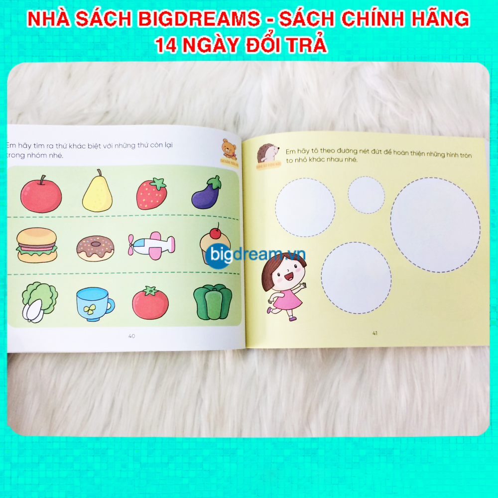 Hỏi đáp thông minh Rèn luyện não trái và não phải Tập 1 - Phát triển tư duy cho bé