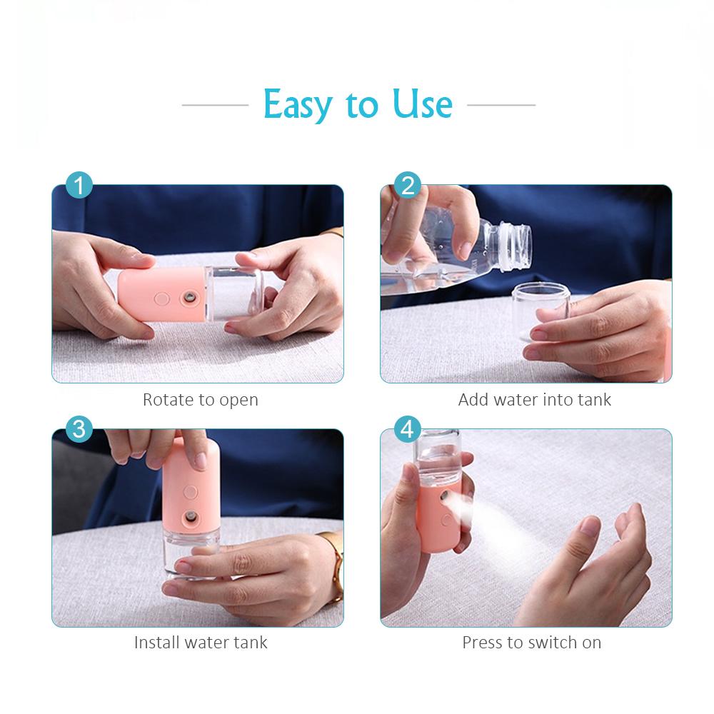 Máy phun sương nano cho mặt cầm tay