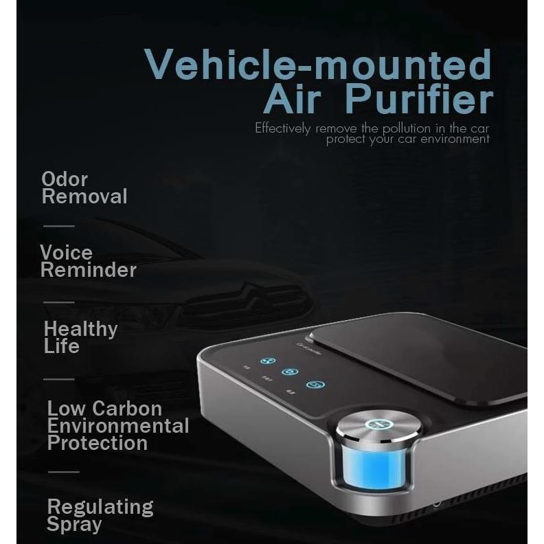 Máy lọc không khí Ion Carliving ô tô khử mùi ẩm, Benzen