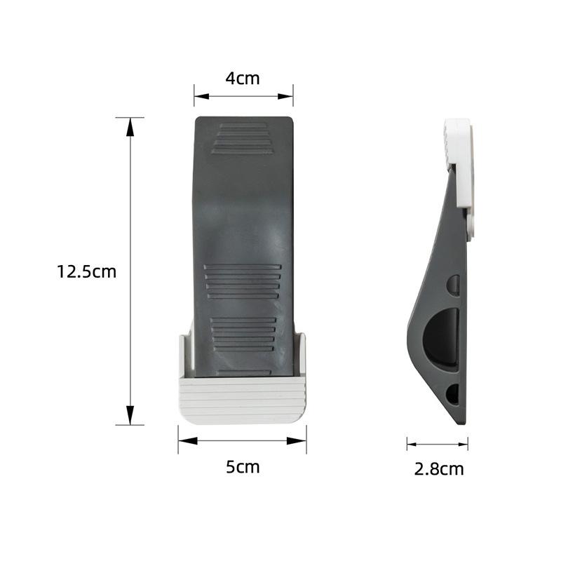 3 Gói cửa ngăn chặn cửa cao su dừng, cửa nêm sàn nhà hoạt động trên bề mặt nhiều tầng