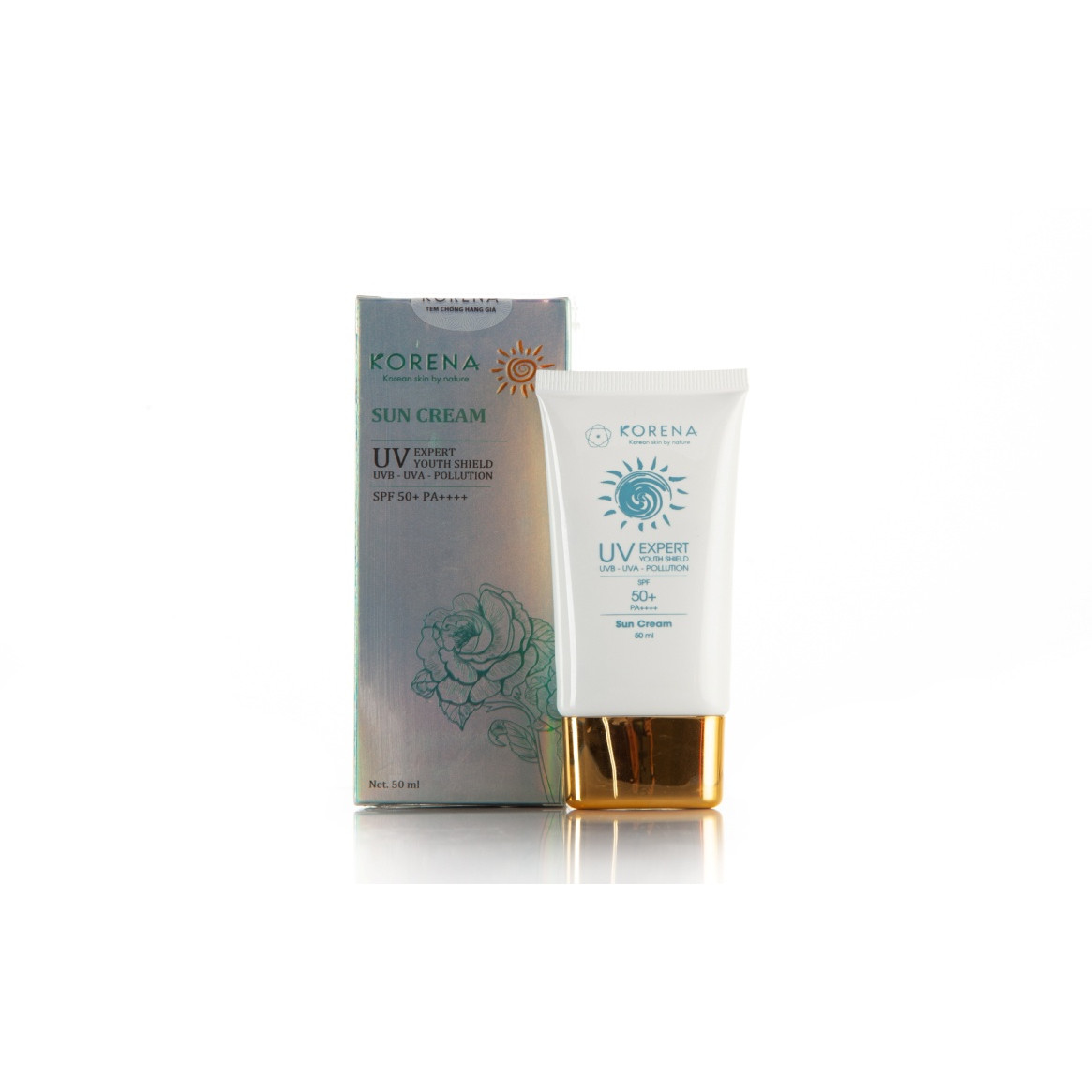 Kem Chống Nắng Không Gây Nhờn Rít SPF 50+ PA++++50ml-korena